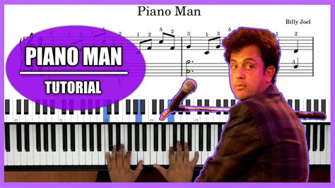 piano man easy tutorial|piano man tutorial youtube.